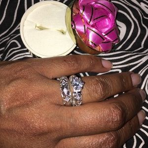 Costume Jewelry-engagement ring-silver s925 cz